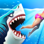 Hungry Shark World MOD APK v6.2.1 (Dinheiro Ilimitado, Menu)